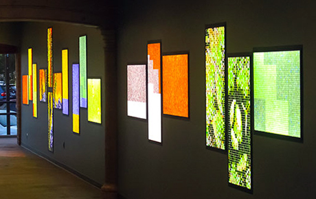 Illuminated Glass Mosaic Tiles